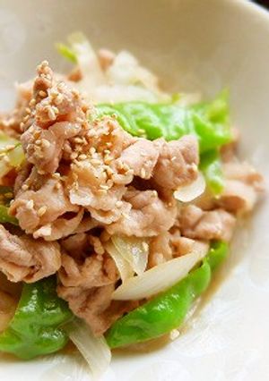 豚肉のメープル梅風味炒め-レシピのメイン写真