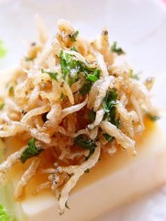 ちりめんのせ 冷ややっこ-レシピのメイン写真