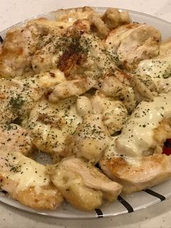 ジューシー鶏むね肉の、マヨ味噌チーズ焼き-レシピのメイン写真