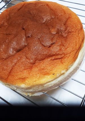手作りおやつに☆スフレチーズケーキ☆-レシピのメイン写真