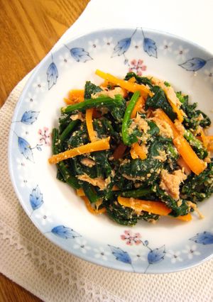ツナと野菜のごまあえ♪-レシピのメイン写真