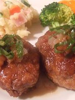 和風煮込みハンバーグ♪-レシピのメイン写真