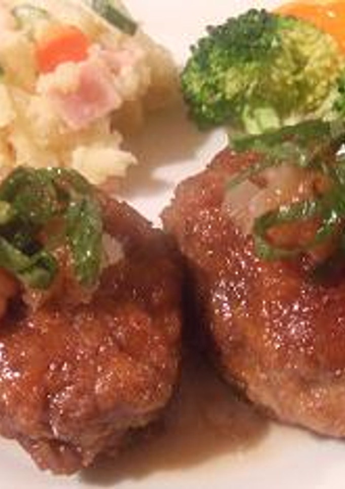 和風煮込みハンバーグ♪-レシピのメイン写真
