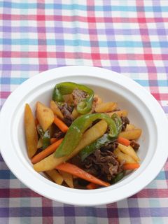 牛肉とジャガイモのカレー炒め-レシピのメイン写真