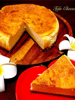 ヘルシー♡簡単♡お豆腐チーズケーキ♡-レシピのメイン写真