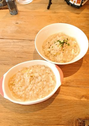 【幼児食】親子で！みぞれ卵雑炊-レシピのメイン写真