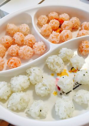 離乳食手掴みご飯 簡単一口おにぎり♡-レシピのメイン写真