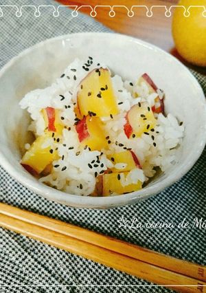 ＊美容と健康に♪さつま芋の炊き込みご飯＊-レシピのメイン写真