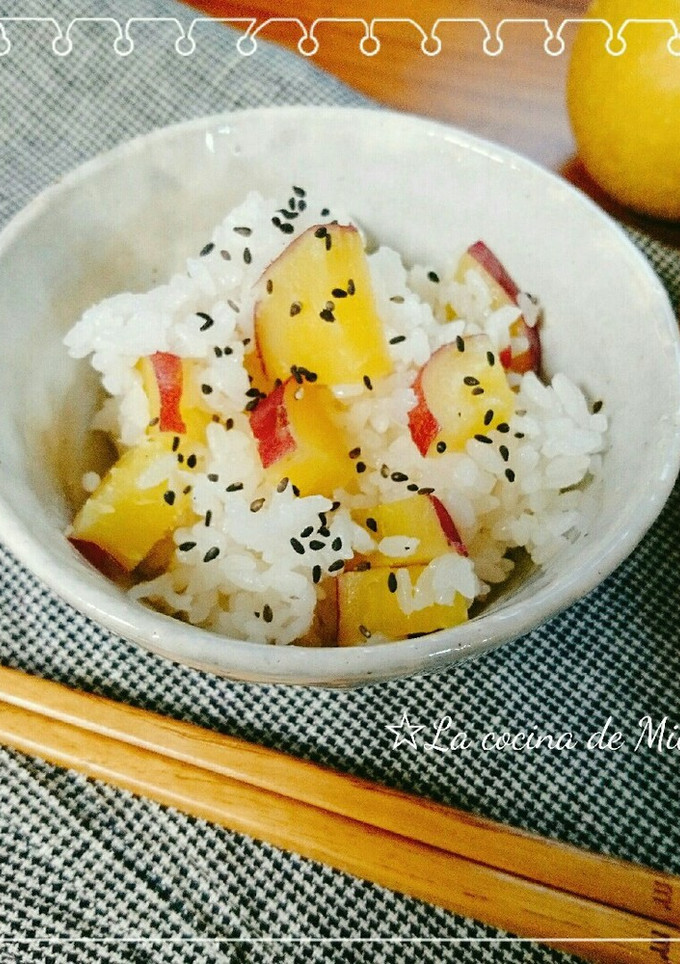 ＊美容と健康に♪さつま芋の炊き込みご飯＊-レシピのメイン写真