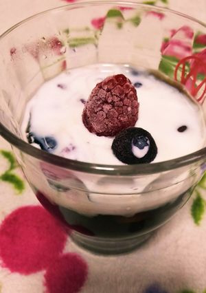 冷凍フルーツ⭐️コーヒーゼリー-レシピのメイン写真