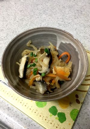 干し大根の炒め物-レシピのメイン写真
