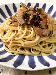 油炒め使用♪簡単和風パスタ!-レシピのメイン写真