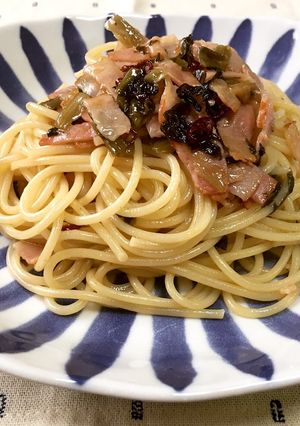 油炒め使用♪簡単和風パスタ！-レシピのメイン写真