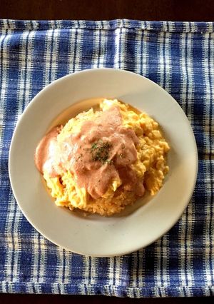 豆乳を使った半熟オムライス-レシピのメイン写真
