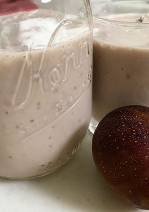 イチジク★食べる★プロテインスムージー-レシピのメイン写真
