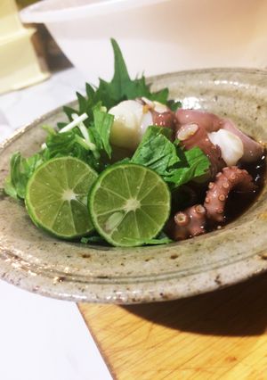 塩揉み無し水ダコポン酢やくぜんたく-レシピのメイン写真