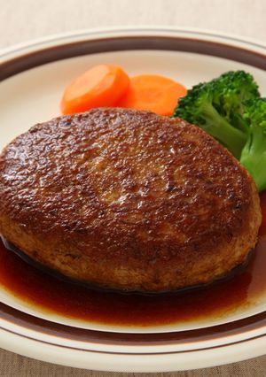 ジューシーさっぱりハンバーグ-レシピのメイン写真