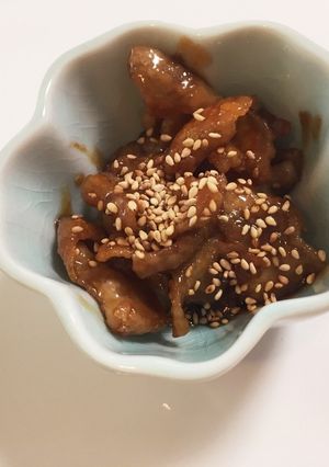 ＊捨てないで！余った鶏皮で甘辛炒め＊-レシピのメイン写真