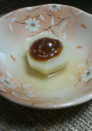 レンジでできる味噌＊＊ふろふき大根-レシピのメイン写真