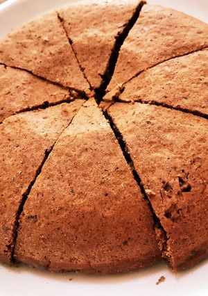 炊飯器で米粉のチョコ風 キャロブケーキ♪-レシピのメイン写真
