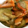 古漬けの甘辛炒め煮