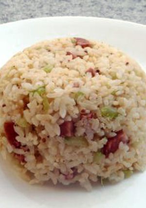 まかないランチ♪セロリのマスタード炒飯-レシピのメイン写真