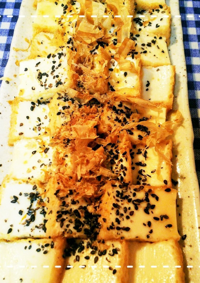 レンジだけ！厚揚げのしょうが醤油がけ-レシピのメイン写真