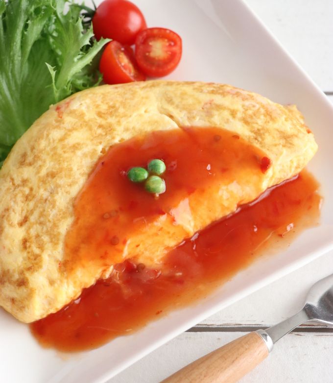 オムレツ あんかけチーズ入りオムレツ by JA全農たまご 【クックパッド】 簡単