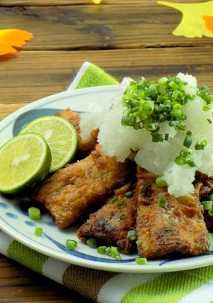 秋の味覚☆ごはんに合うさんまの竜田揚げ-レシピのメイン写真