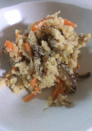 食物繊維たっぷりおからの炒め煮-レシピのメイン写真