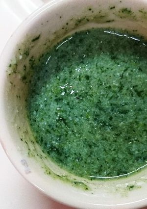 離乳食初期 ほうれん草としらす粥-レシピのメイン写真