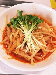 酸っぱくて辛いもやし炒め-レシピのメイン写真