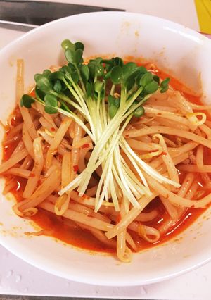 酸っぱくて辛いもやし炒め-レシピのメイン写真
