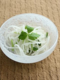 大根と三つ葉のゆず風味和え-レシピのメイン写真