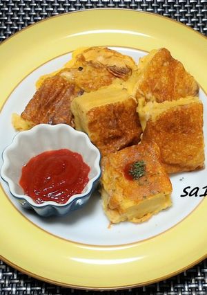 高野豆腐を洋風アレンジ！チーズピカタ風！-レシピのメイン写真