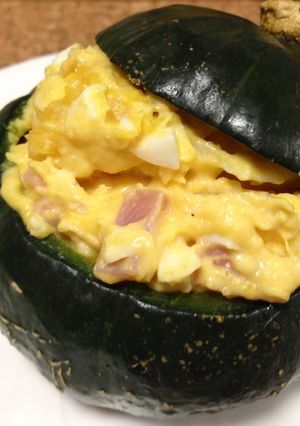 まるごとかぼちゃサラダ-レシピのメイン写真