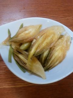 みょうがの酢味噌和え!-レシピのメイン写真