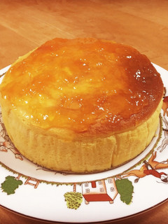 アプリコットジャムのスフレチーズケーキ-レシピのメイン写真