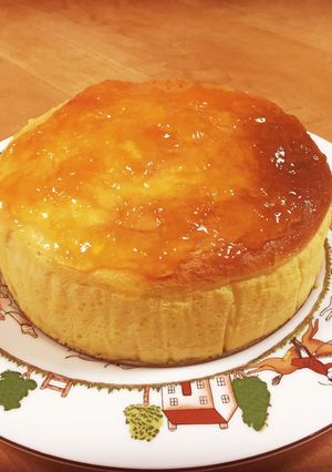 アプリコットジャムのスフレチーズケーキ-レシピのメイン写真