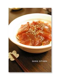 ☆簡単マグロの漬け丼☆-レシピのメイン写真
