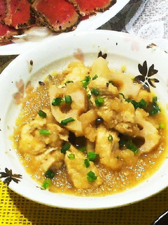 簡単!鶏肉と蓮根のさっぱりみぞれ煮-レシピのメイン写真