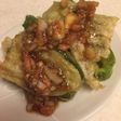 なすびとピーマンのいちじくドレッシング