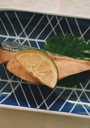 かぼすの香り◆秋鮭の幽庵焼き-レシピのメイン写真