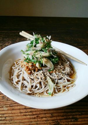 夏の薬味たっぷりさっぱりお蕎麦-レシピのメイン写真