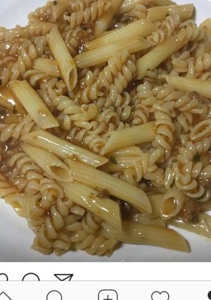 丸美屋麻婆豆腐の素ペンネ&フジリ-レシピのメイン写真