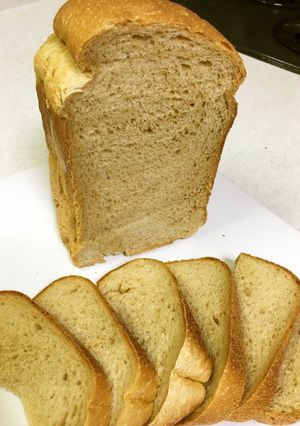 米粉が半分★黒蜜きなこパン-レシピのメイン写真