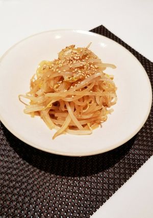 楽ウマ♪♪めんつゆでもやしナムル-レシピのメイン写真