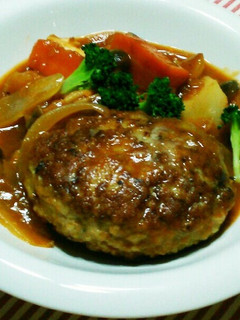 ⅲ煮込みハンバーグ-レシピのメイン写真