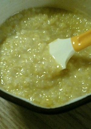 黄色がキレイ☆もちきび甘酒-レシピのメイン写真