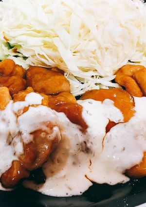 とろ〜りあんがたまらない♡チキン南蛮-レシピのメイン写真